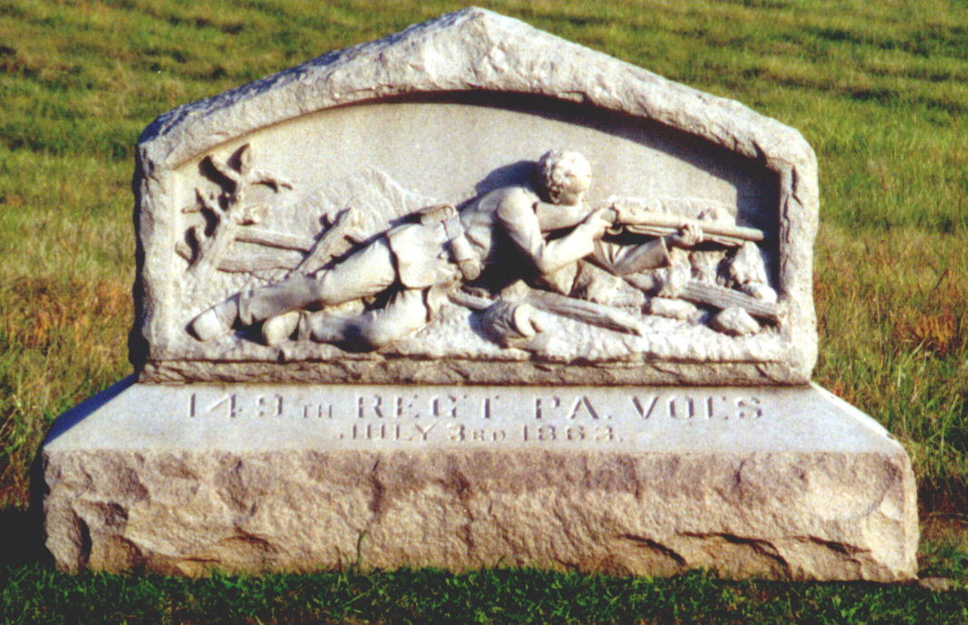 Second 149th Monument on Cemetery Ridge.